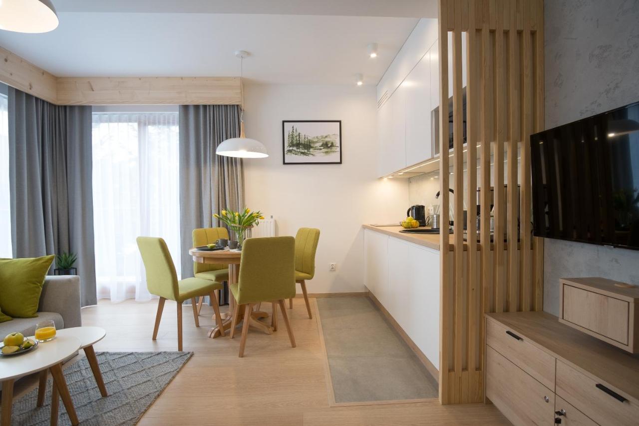 Apartament Modern Green W Centrum Z Widokiem Na Giewont Zakopane Exterior foto